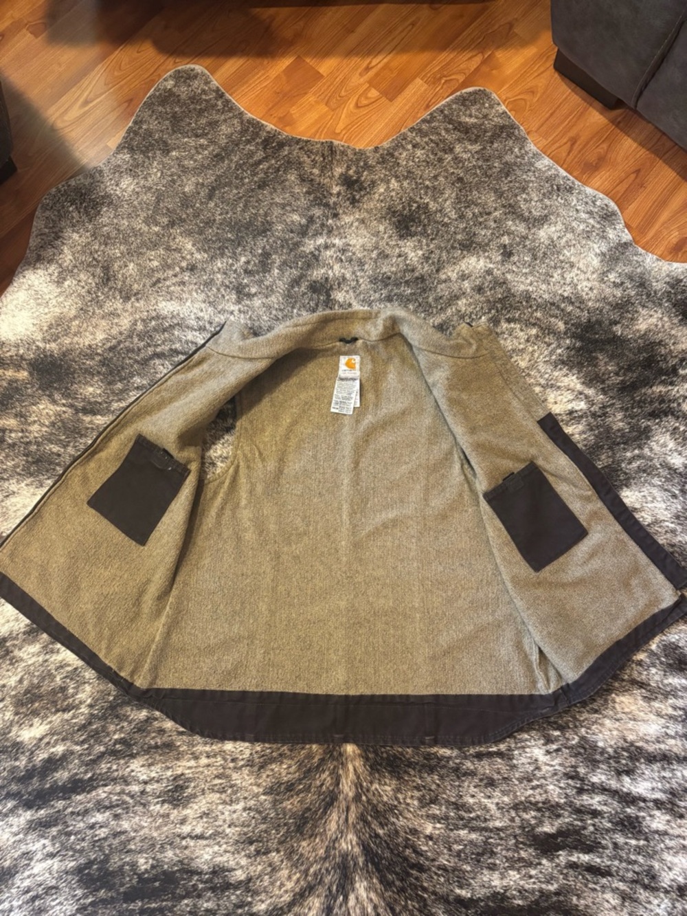 Carhartt Women’s Vintage Vest, Brown, Size XL - Picture 6 of 10